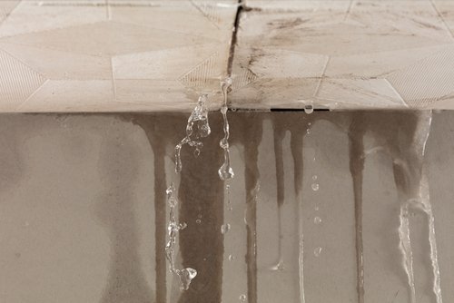 Photo of water damage