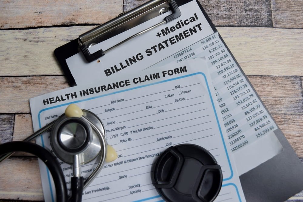 Medical bills illustrating damages affected by comparative negligence in Fort Lauderdale